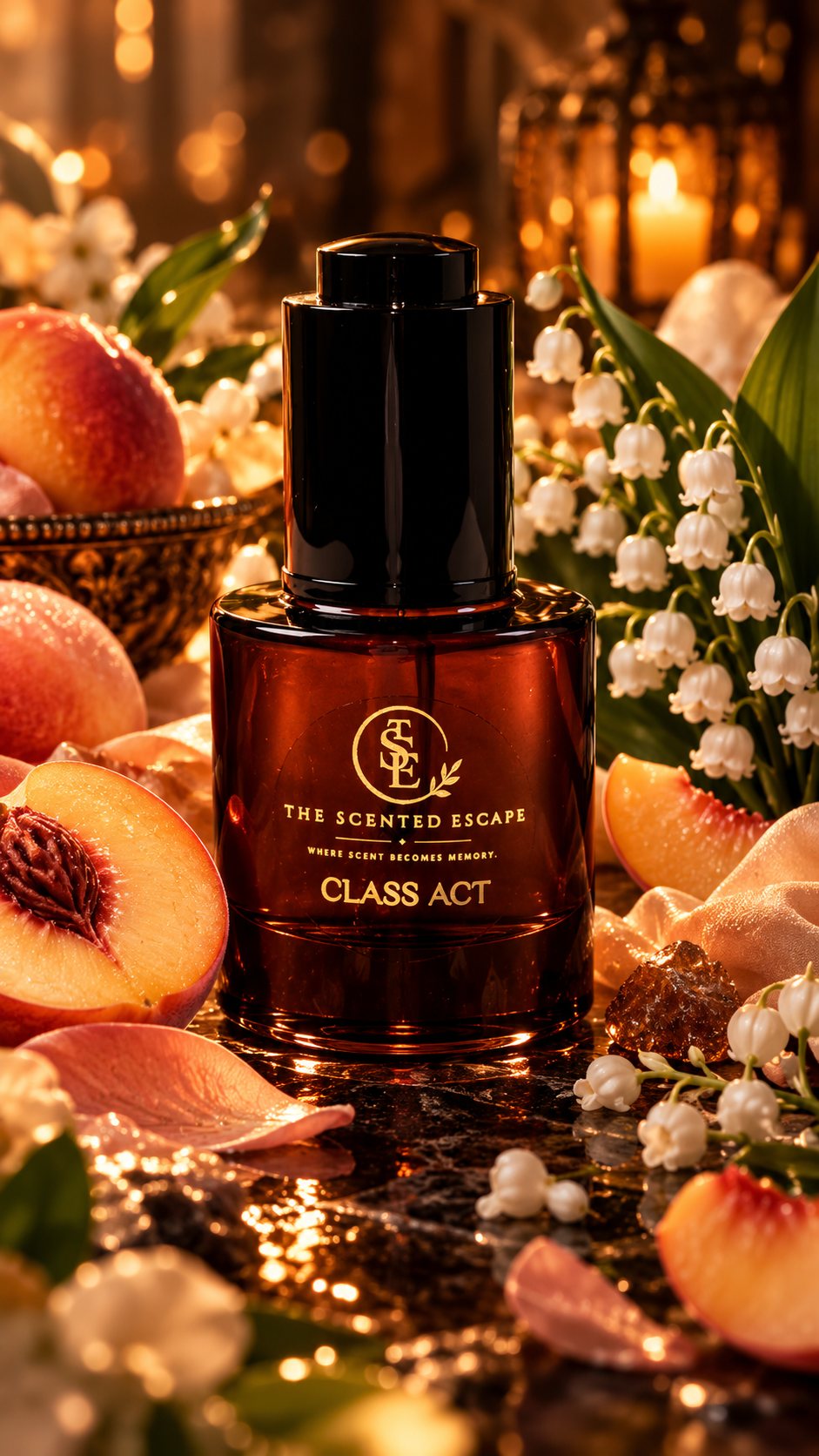 Class Act luxury perfume oil by The Scented Escape